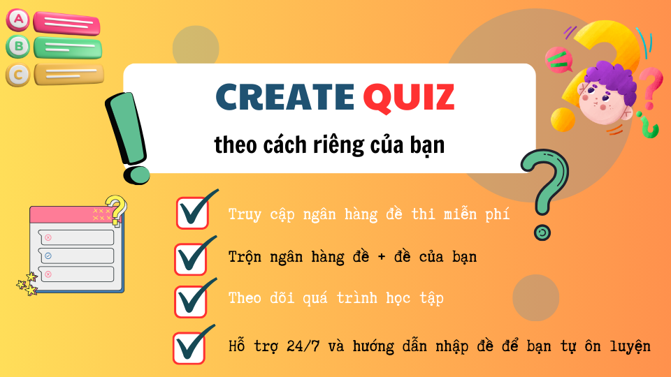 Tạo đề thi online